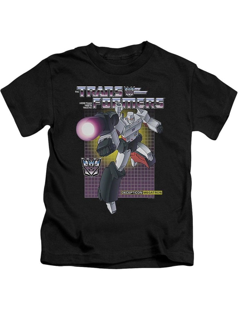 Rockinstone - T-shirt Camisa juvenil Decepticon Megatron Transformers