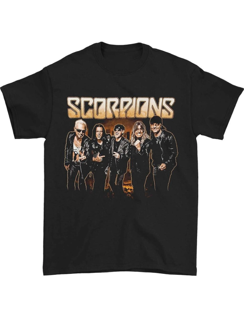 Rockinstone - T-shirt Excursão fotográfica pela cidade de Scorpions 2017