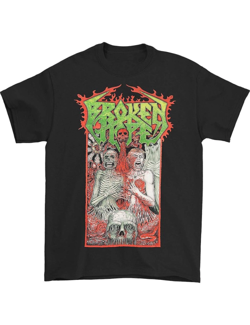 Rockinstone - T-shirt Esperança quebrada, a metade morta