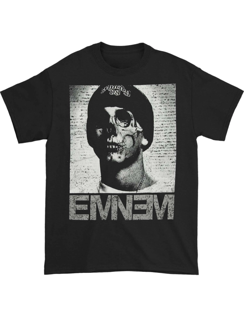 Rockinstone - T-shirt Cara de caveira de Eminem