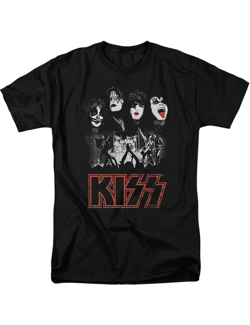 Rockinstone - T-shirt Apresentação ao vivo KISS