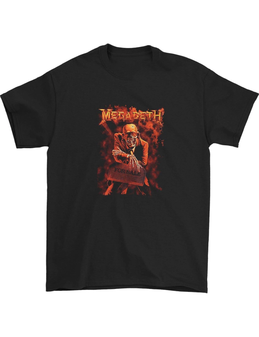 Rockinstone - T-shirt Megadeth Peace vende