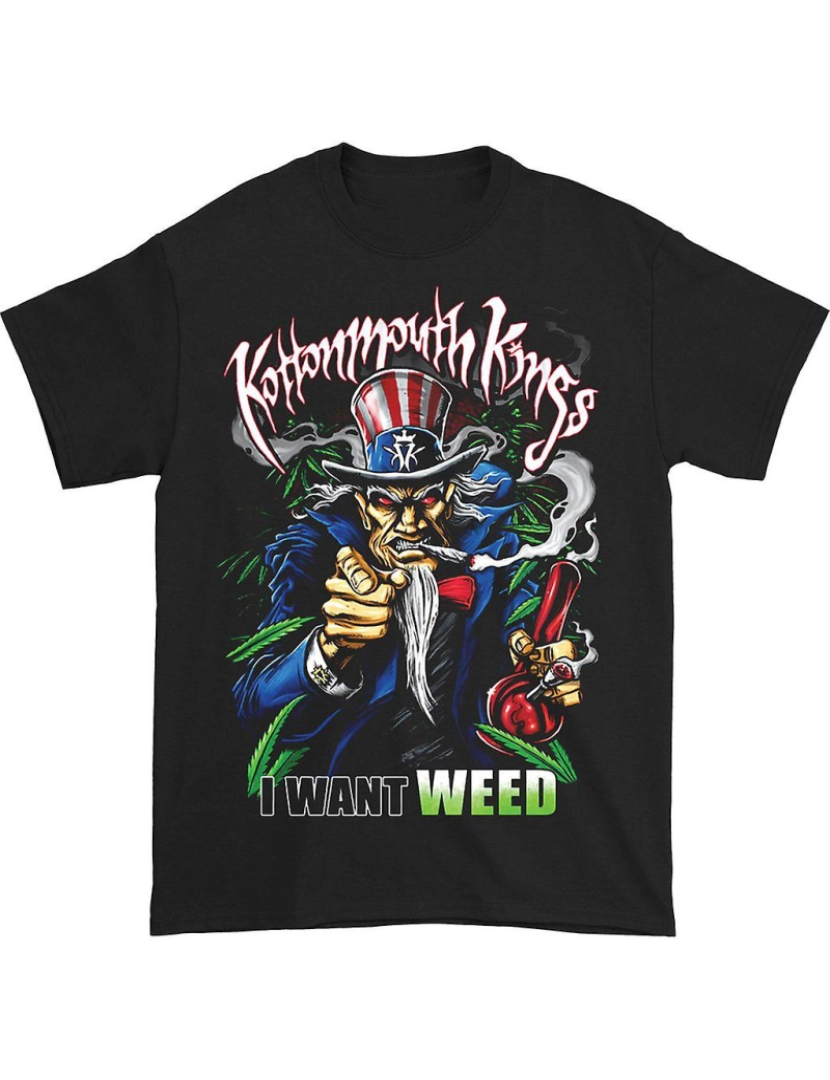 Rockinstone - T-shirt Kottonmouth Kings eu quero erva daninha