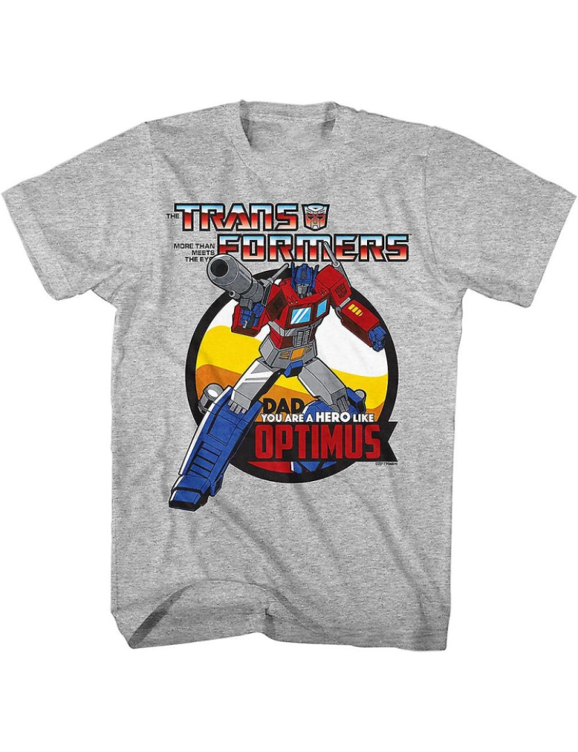 Rockinstone - T-shirt Transformadores do Dia dos Pais Optimus Prime