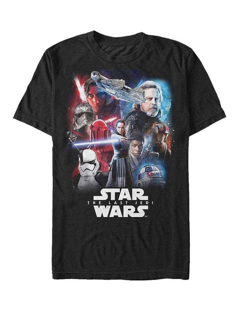 imagem de T-shirt Última colagem Jedi Star Wars1