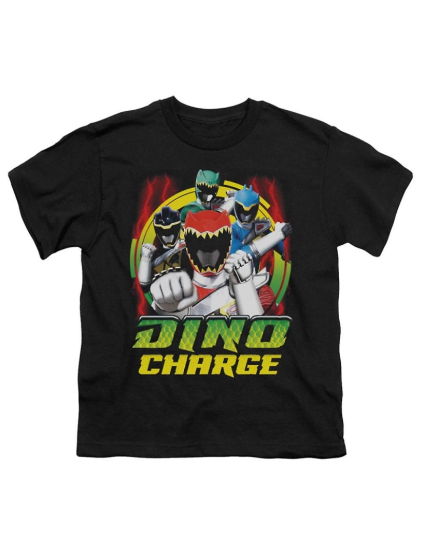 Rockinstone - T-shirt Power Rangers Dino Relâmpago