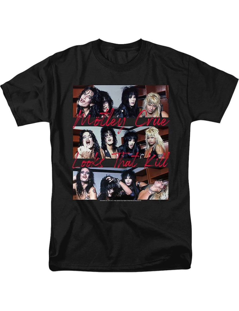 Rockinstone - T-shirt Looks que matam o Motley Crue