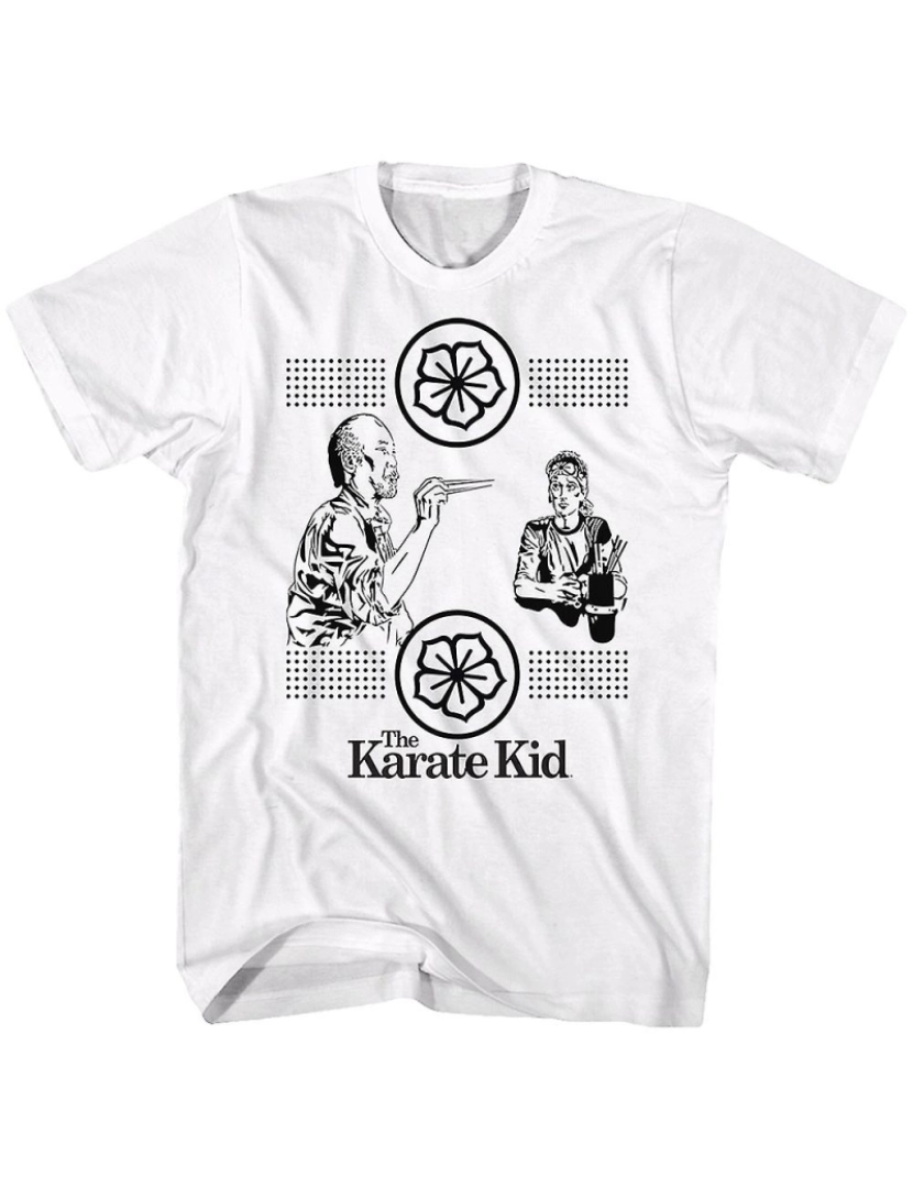 Rockinstone - T-shirt Pauzinhos Karatê Kid