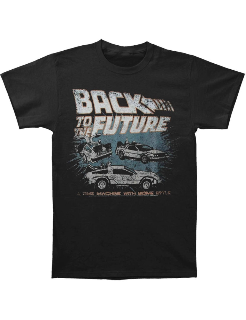 Rockinstone - T-shirt De volta aos carros do futuro