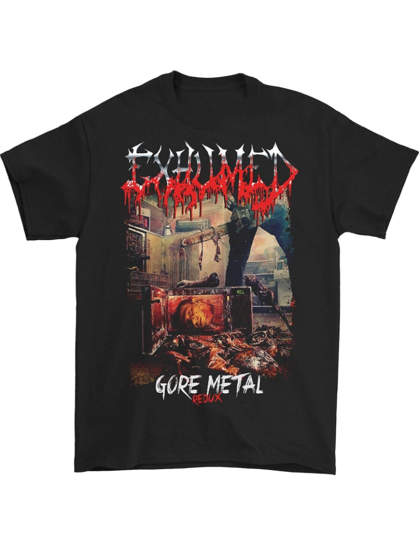 imagem de T-shirt Gore Metal Redux exumado1