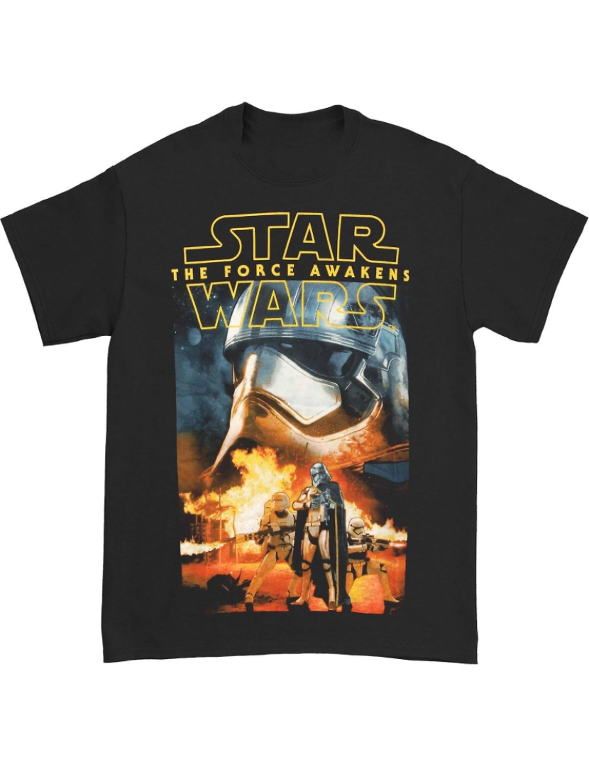 Rockinstone - T-shirt Star Wars Phasma e soldados