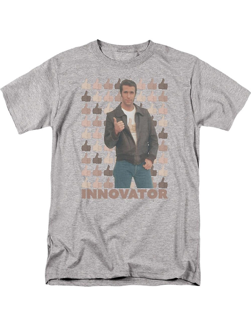 Rockinstone - T-shirt Dias Felizes do Inovador Fonzie