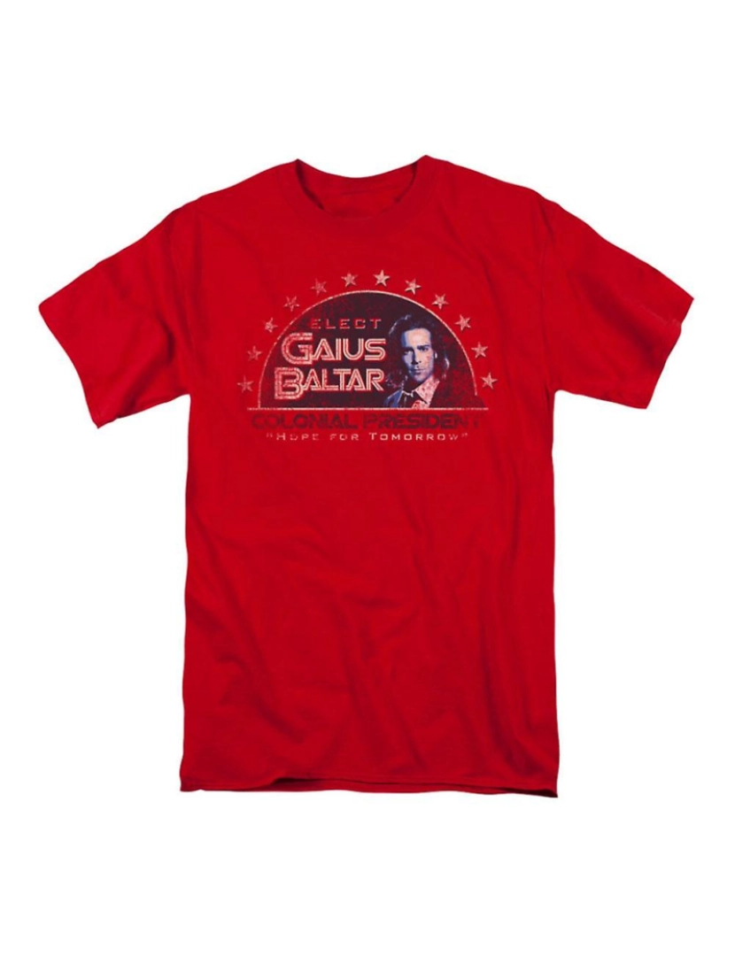 Rockinstone - T-shirt Battlestar Galactica eleito Gaius