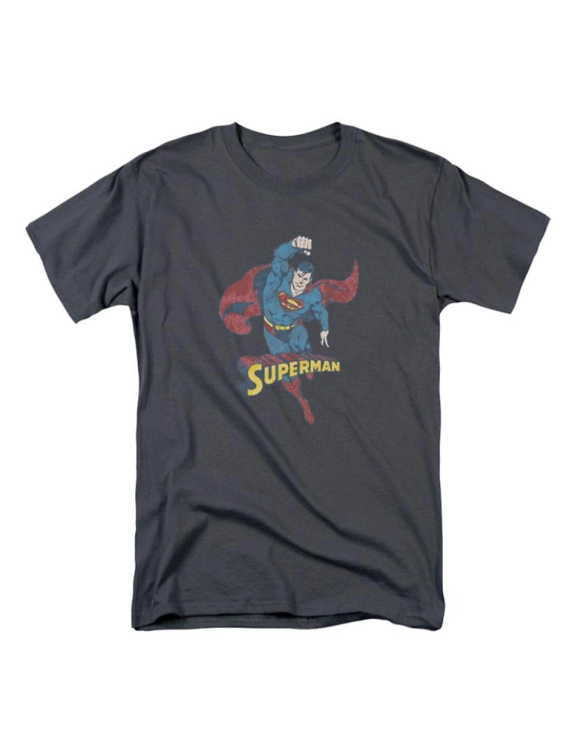 Rockinstone - T-shirt Superman dessaturado da DC Comics