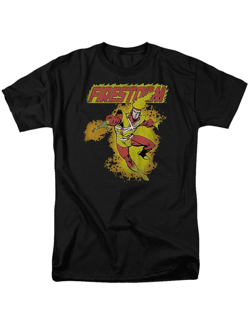 Rockinstone - T-shirt Tempestade de Fogo DC Comics