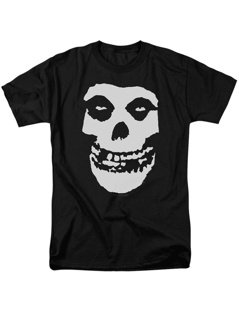 Rockinstone - T-shirt Misfits Fiend Crânio Adulto