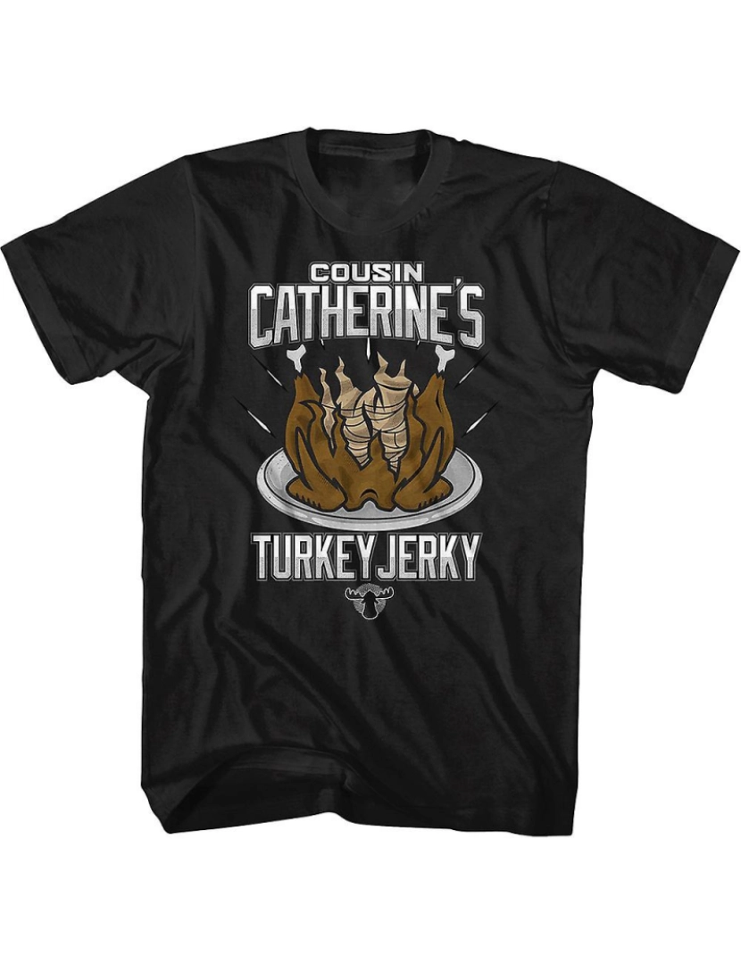 Rockinstone - T-shirt Férias de Natal com carne seca da prima Catherine