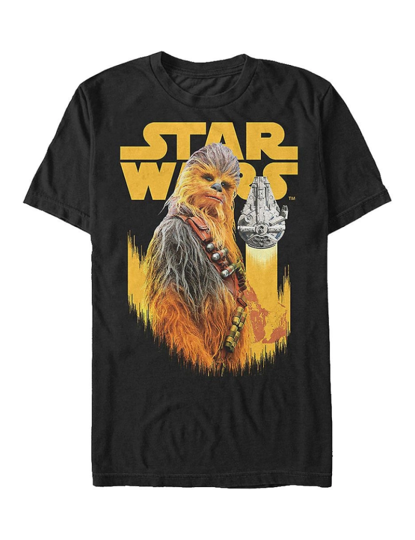 Rockinstone - T-shirt Chewbacca e Millennium Falcon Solo Star Wars