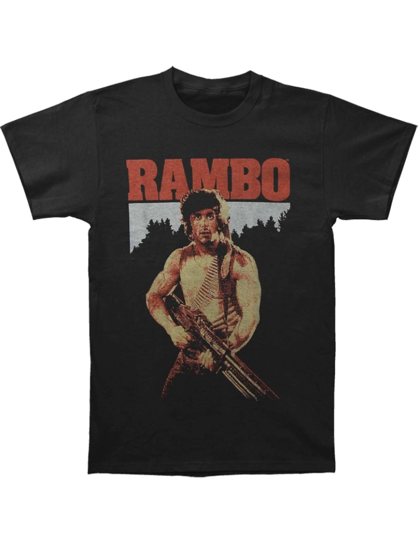 Rockinstone - T-shirt Rambo verdadeiro Rambo