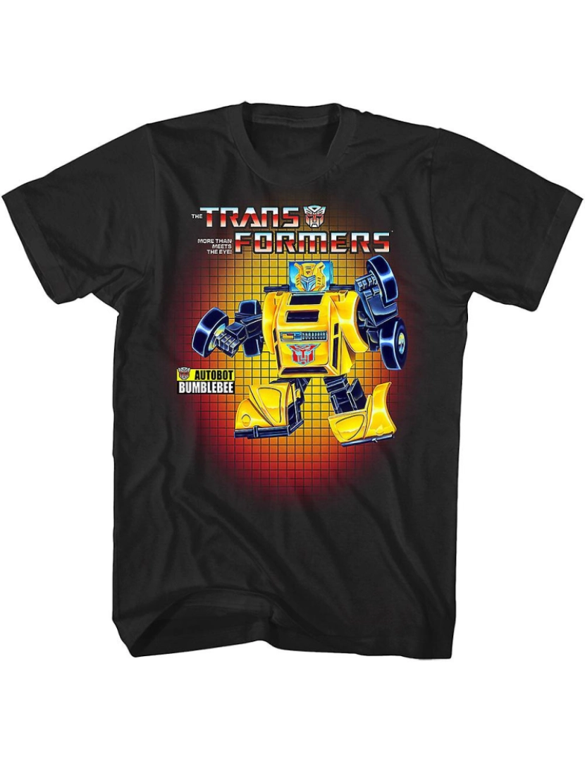 Rockinstone - T-shirt Transformadores Bumblebee de arte em caixa