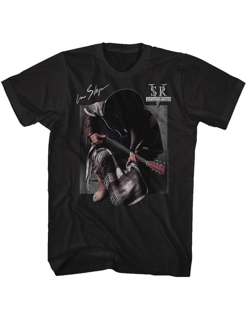 Rockinstone - T-shirt Na etapa Stevie Ray Vaughan