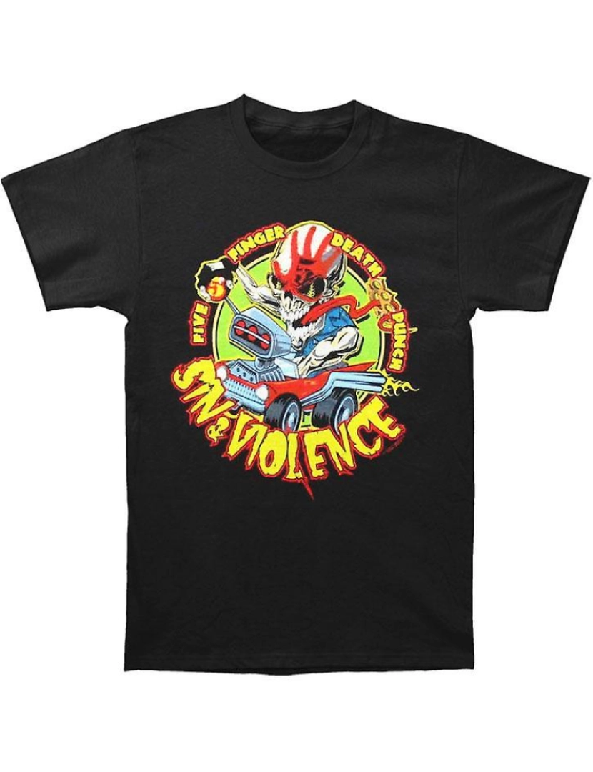 Rockinstone - T-shirt Turnê Five Finger Death Punch Sin & Violence 2013