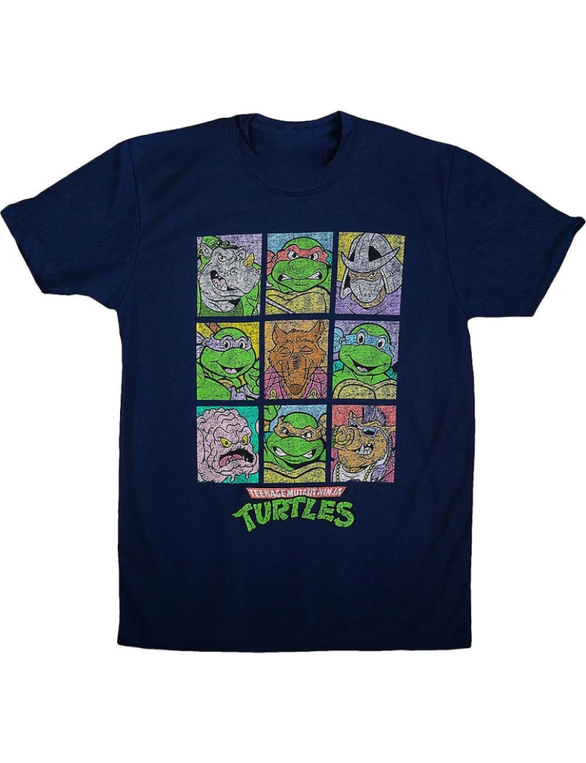 Rockinstone - T-shirt Camiseta Personagens TMNT