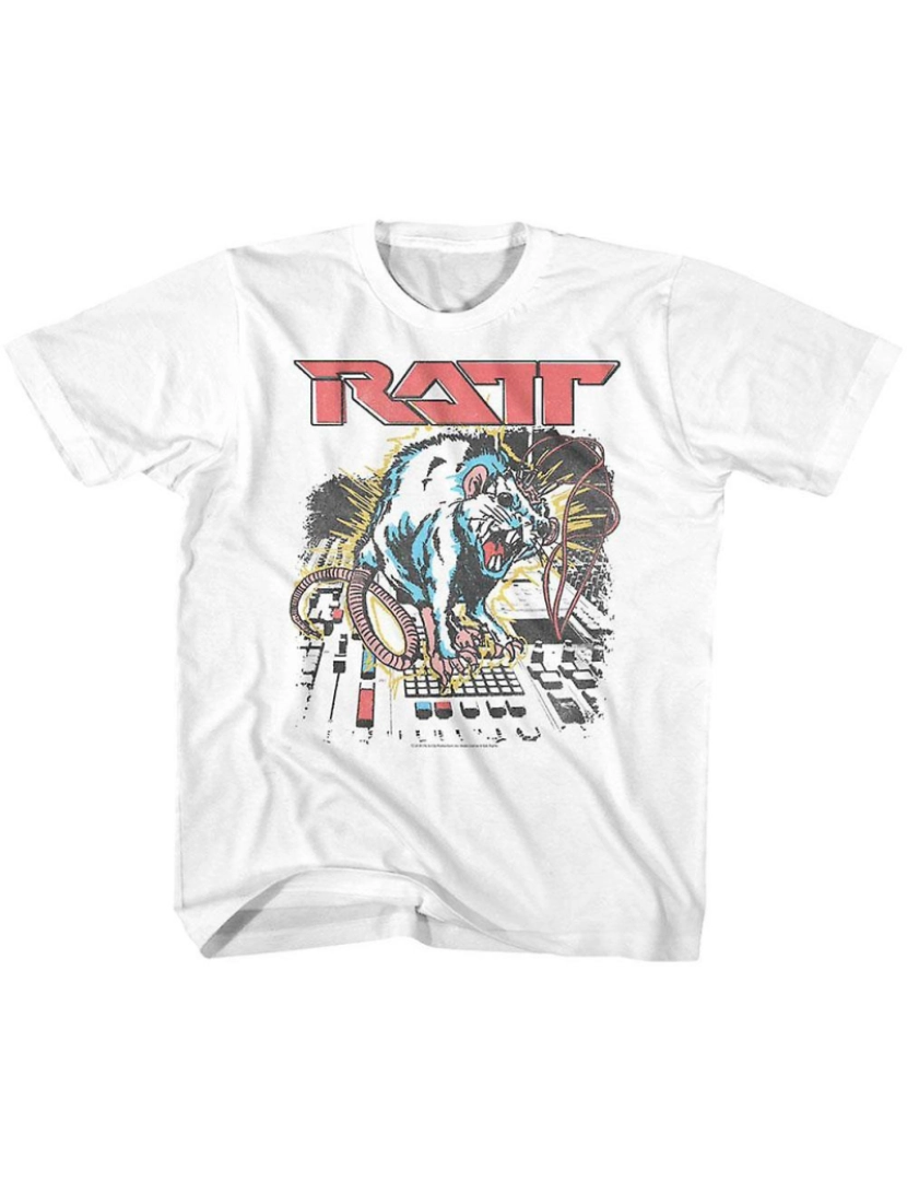 Rockinstone - T-shirt Ratt Roll'n'ratt Juventude