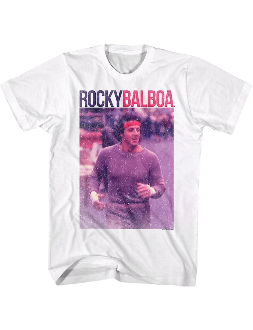 Rockinstone - T-shirt Correndo Rocky Balboa