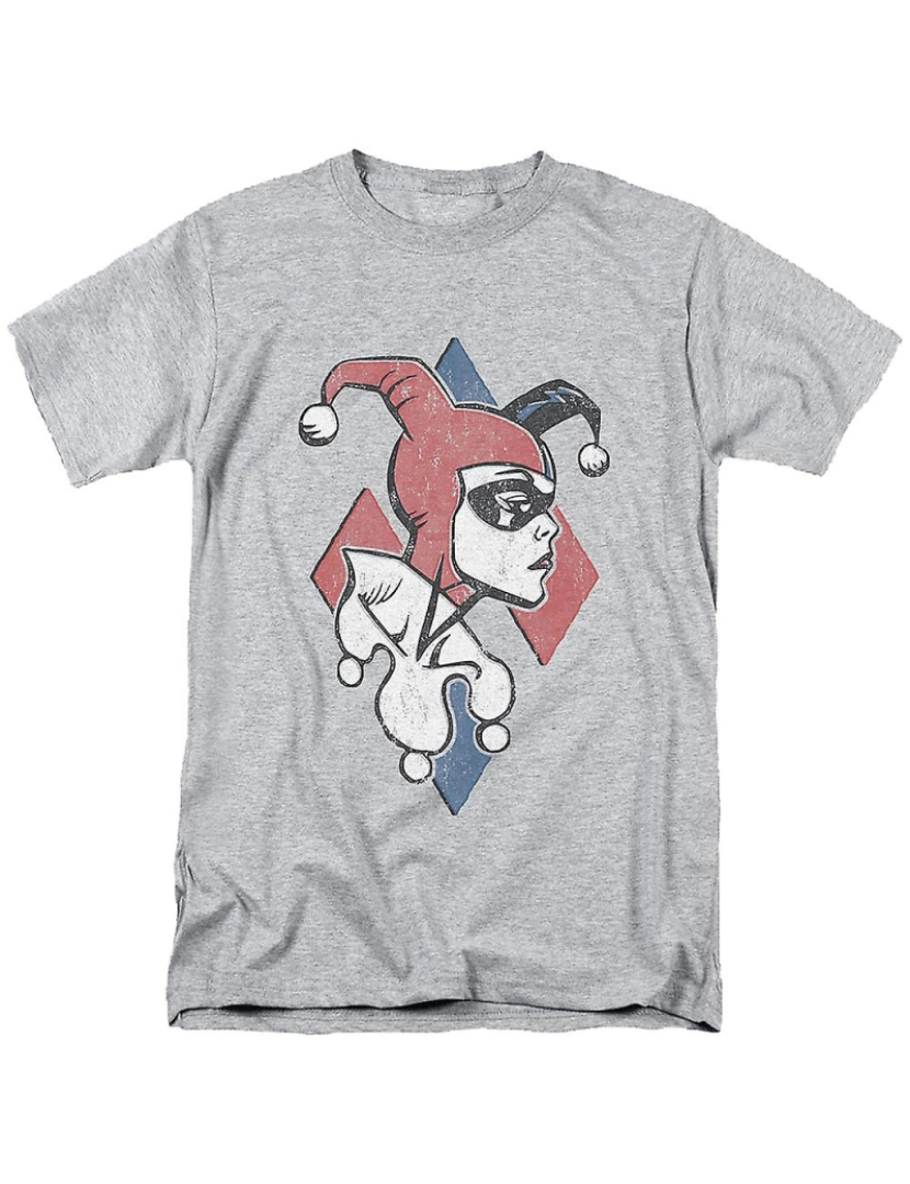 Rockinstone - T-shirt Harley Quinn DC Comics angustiada