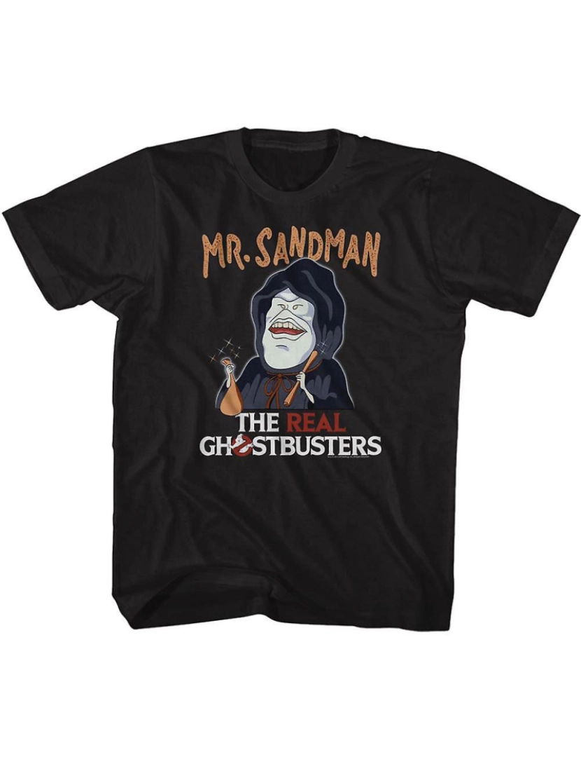 Rockinstone - T-shirt Caça-fantasmas Sr. Sandman Juventude