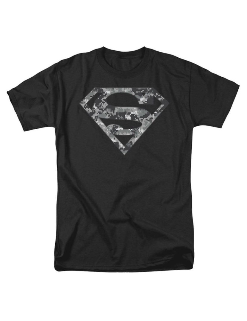 Rockinstone - T-shirt Escudo camuflado urbano do Superman