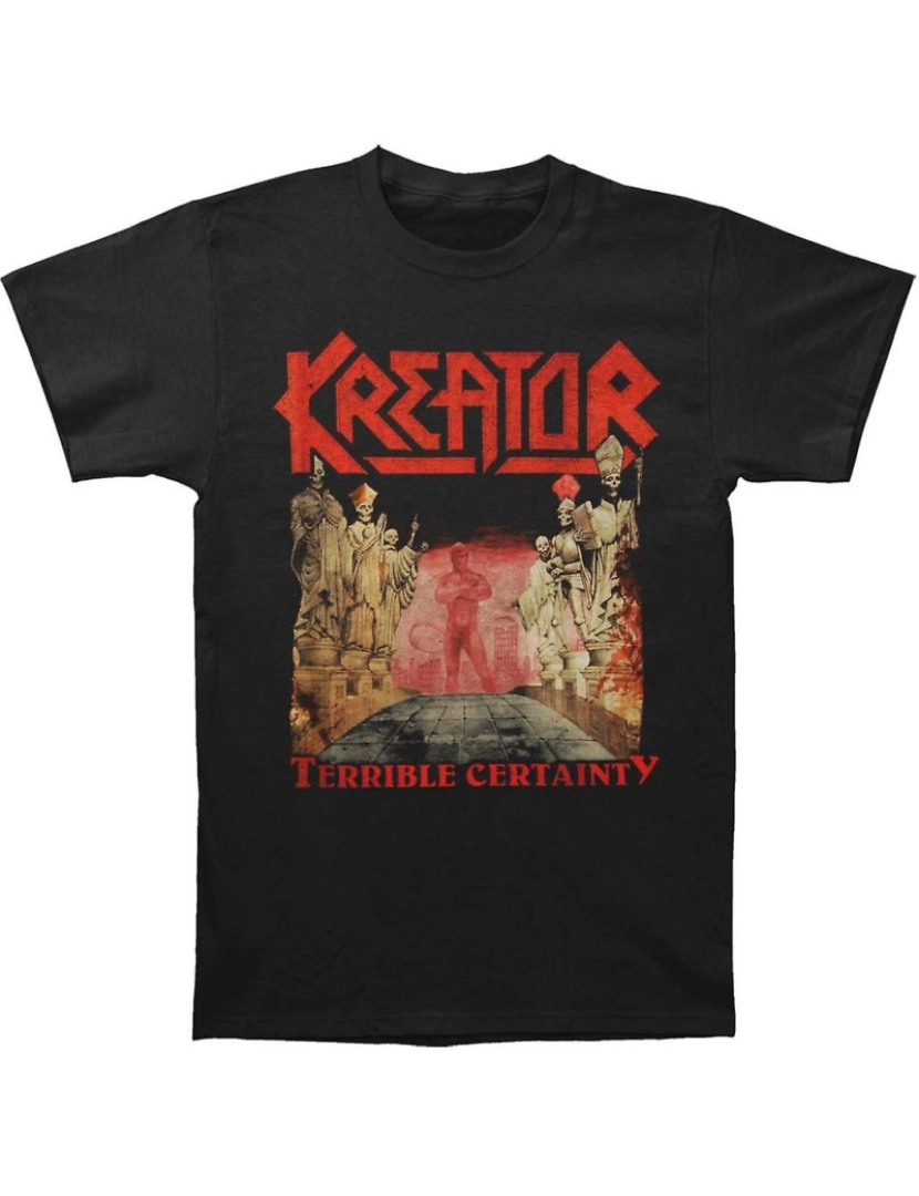 Rockinstone - T-shirt Camiseta Kreator Terrível Certeza