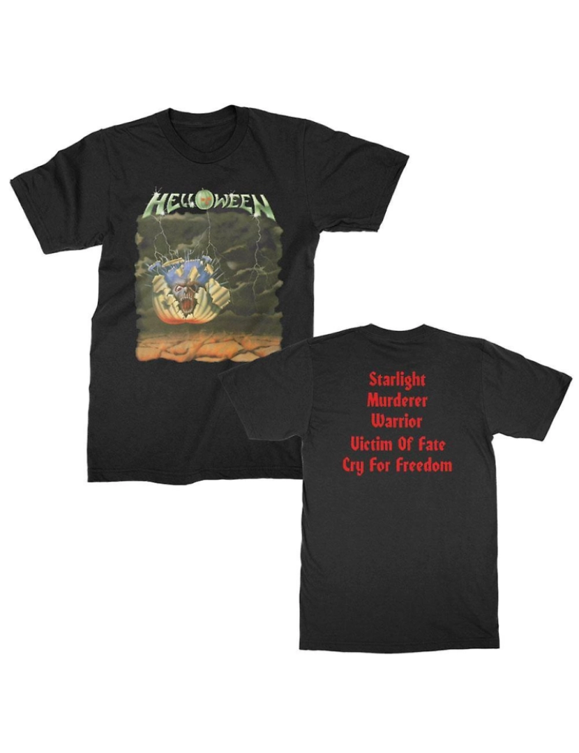 Rockinstone - T-shirt Camiseta Helloween EP