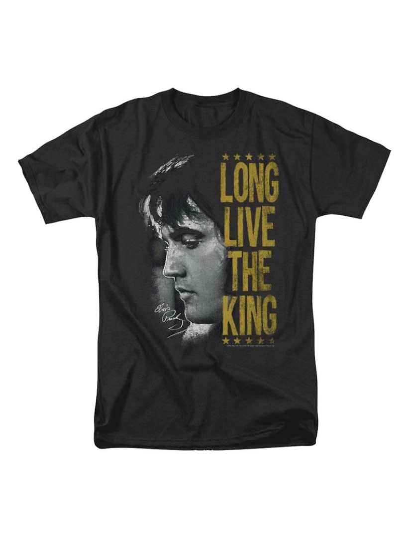 Rockinstone - T-shirt Elvis Presley Viva o Rei