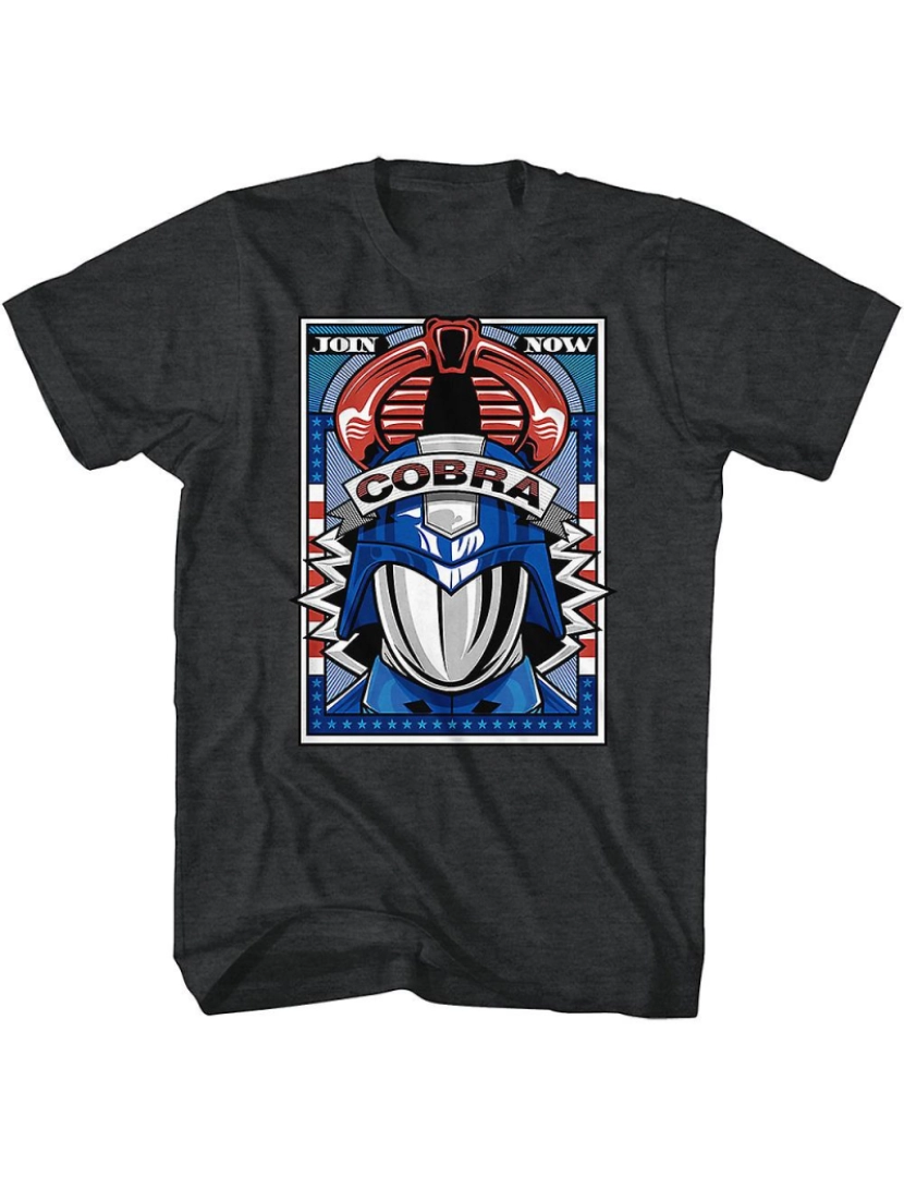 Rockinstone - T-shirt Inscreva-se agora Cobra The Enemy GI Joe