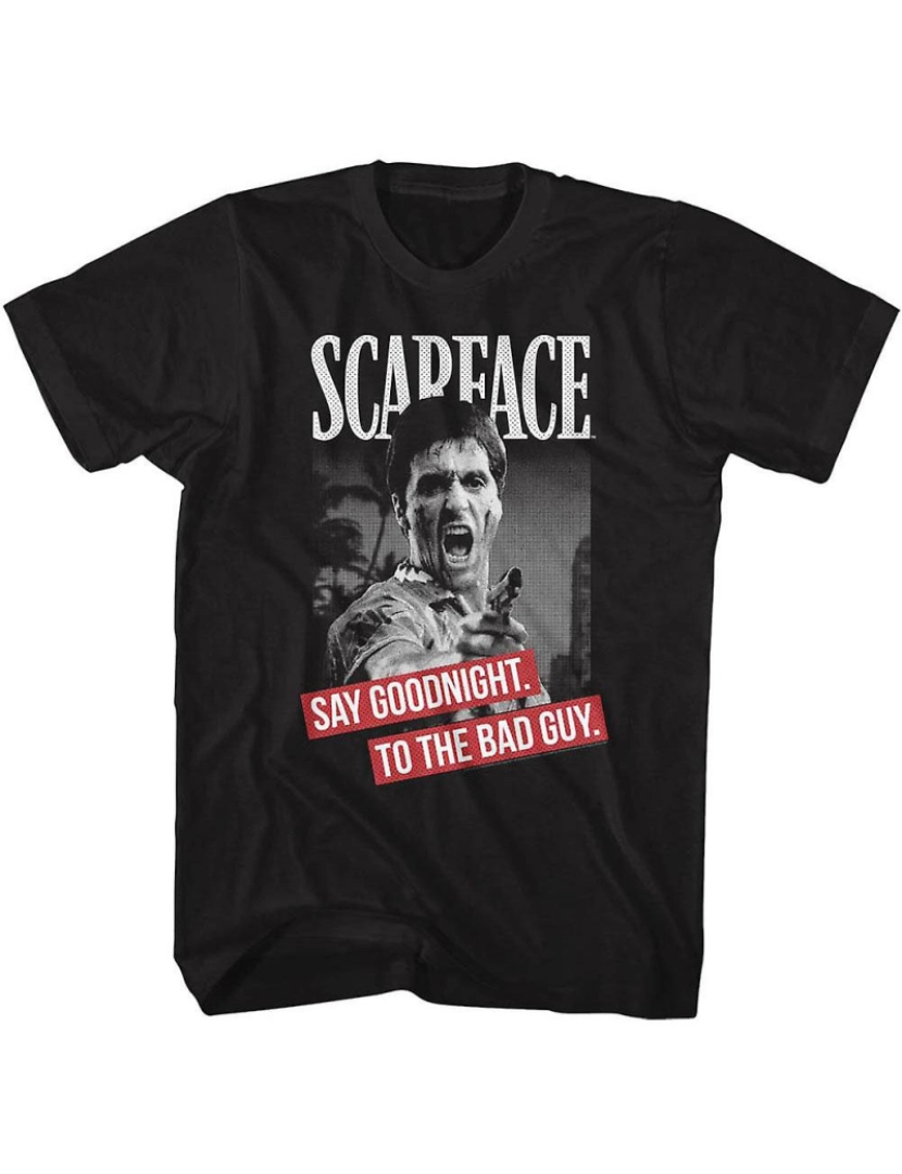 Rockinstone - T-shirt Scarface diga boa noite