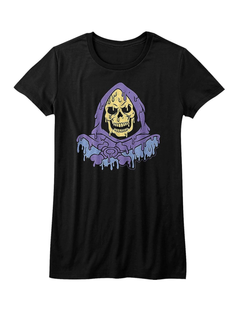 Rockinstone - T-shirt Camisa Junior Melting Skeletor Masters of the Universe