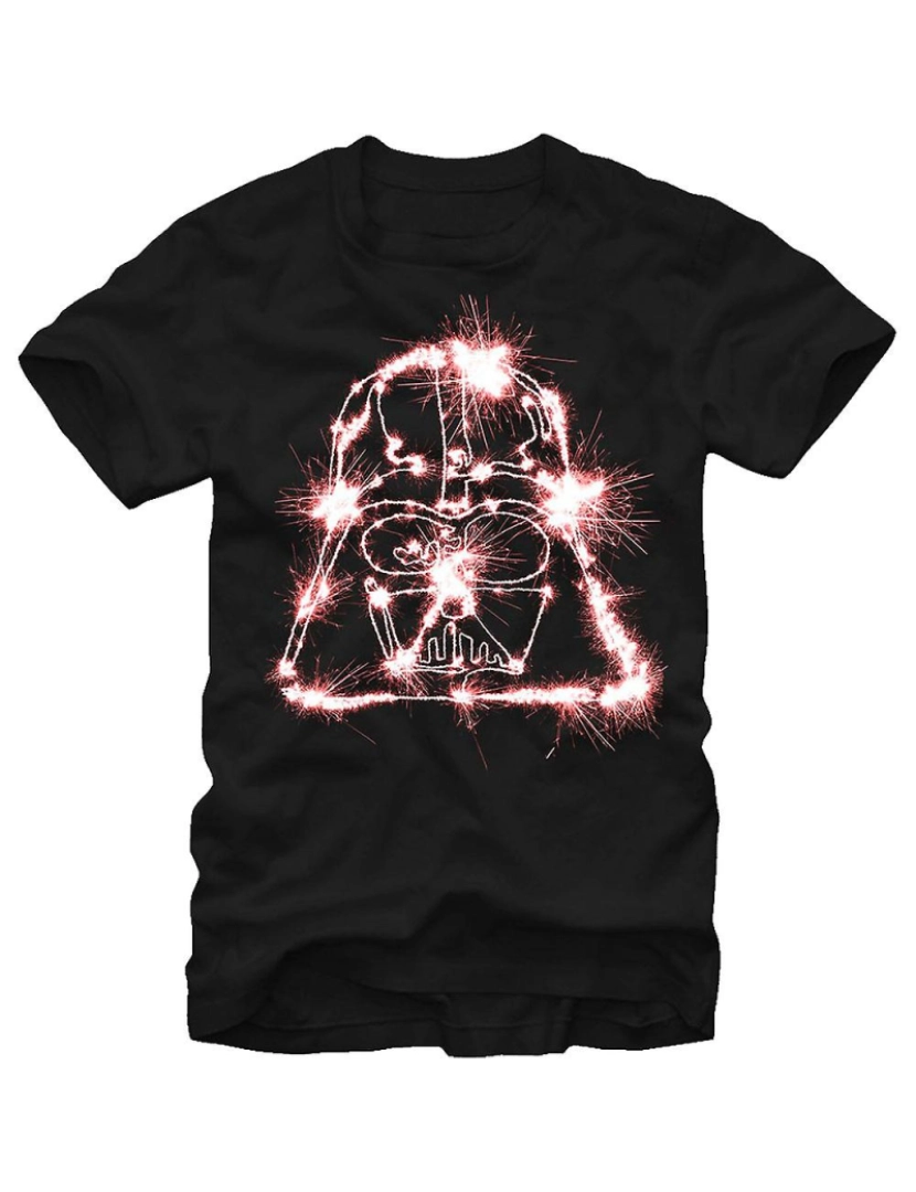 Rockinstone - T-shirt Capacete brilhante de Darth Vader Star Wars