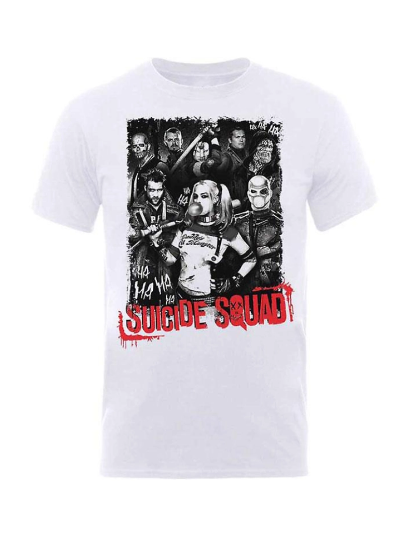 Rockinstone - T-shirt Esquadrão Suicida Gangue da Harley