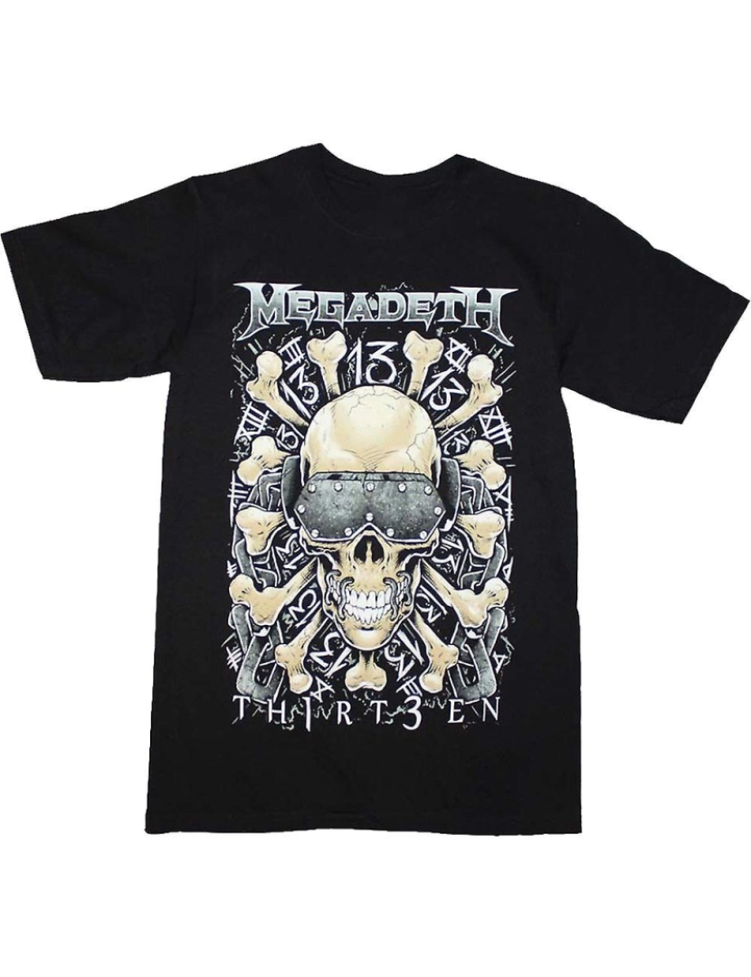 Rockinstone - T-shirt Treze Megadeth