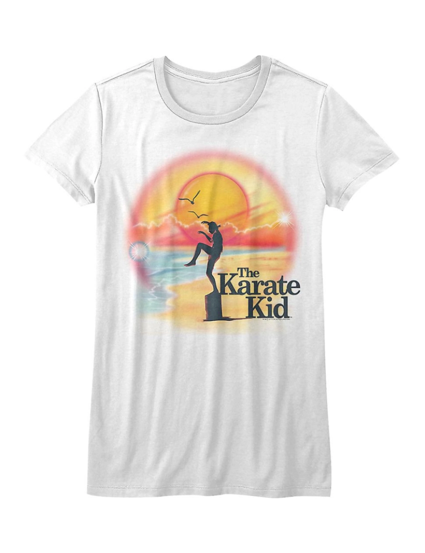 Rockinstone - T-shirt Camisa Junior Airbrush Karate Kid