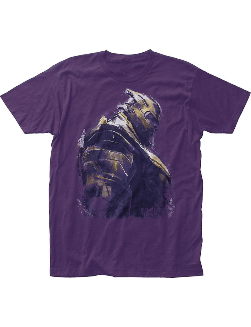 Rockinstone - T-shirt Pintura de Thanos Vingadores Ultimato