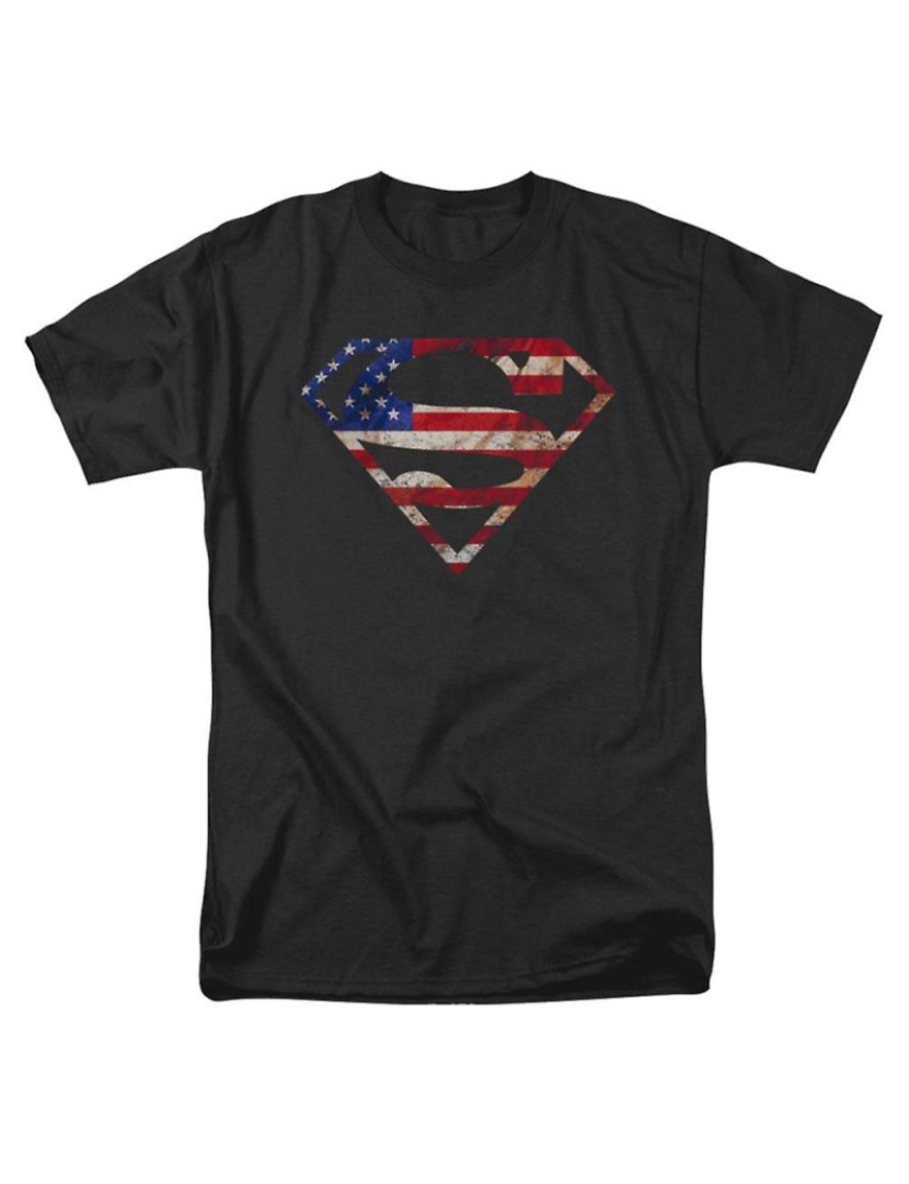 Rockinstone - T-shirt Super-Homem Super Patriota