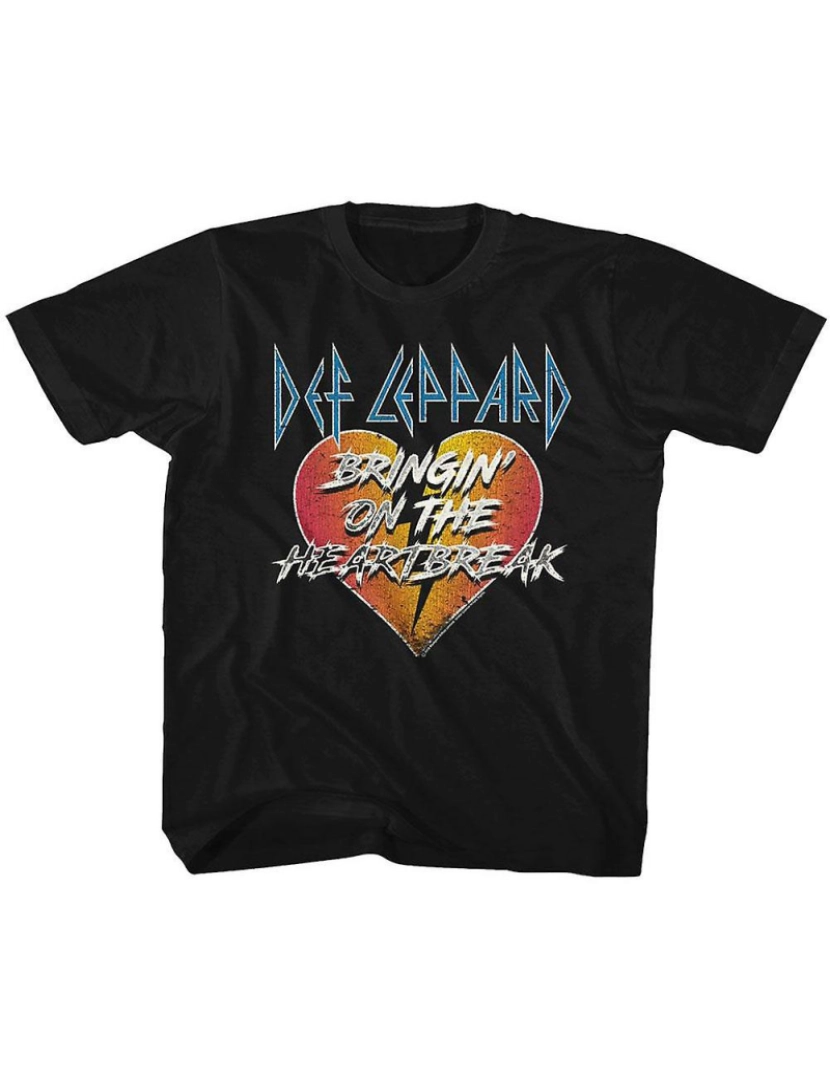 Rockinstone - T-shirt Def Leppard trazendo juventude