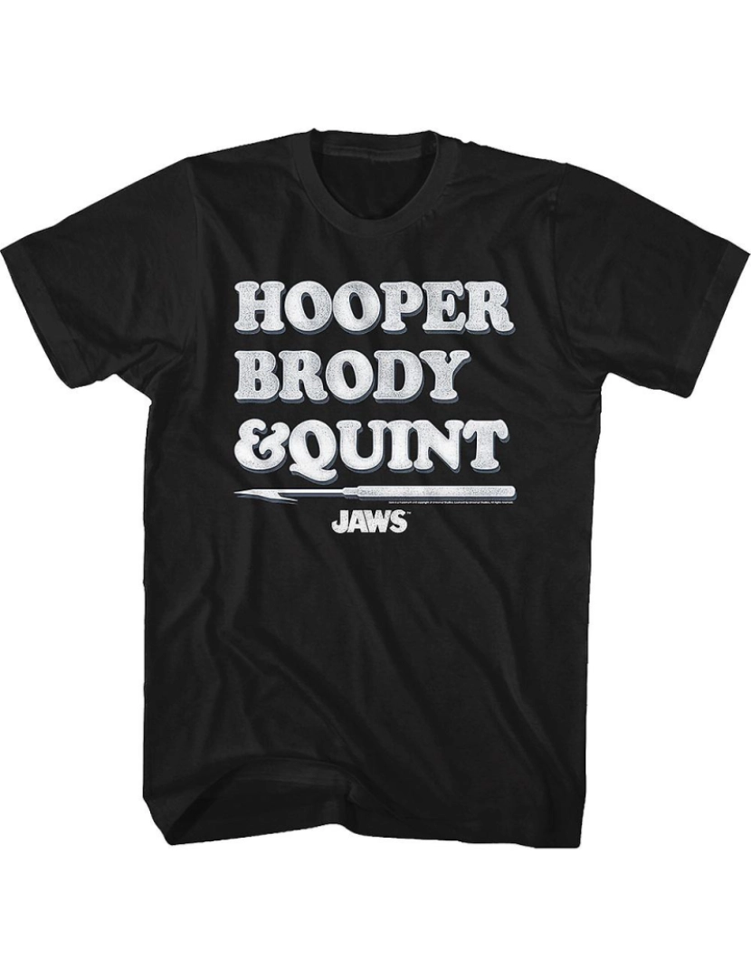 imagem de T-shirt Hooper Brody Quint Mandíbulas1