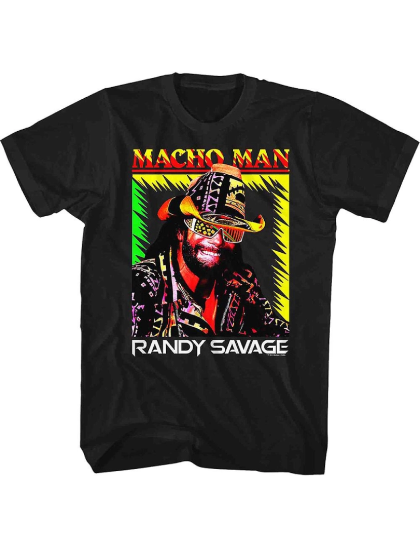 Rockinstone - T-shirt Macho Man Randy Savage