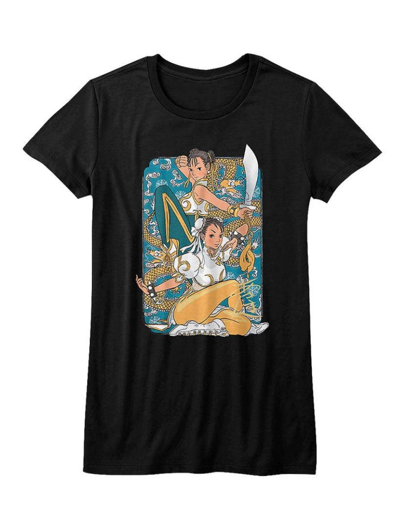 imagem de T-shirt Camisa júnior Chun-Li Street Fighter1