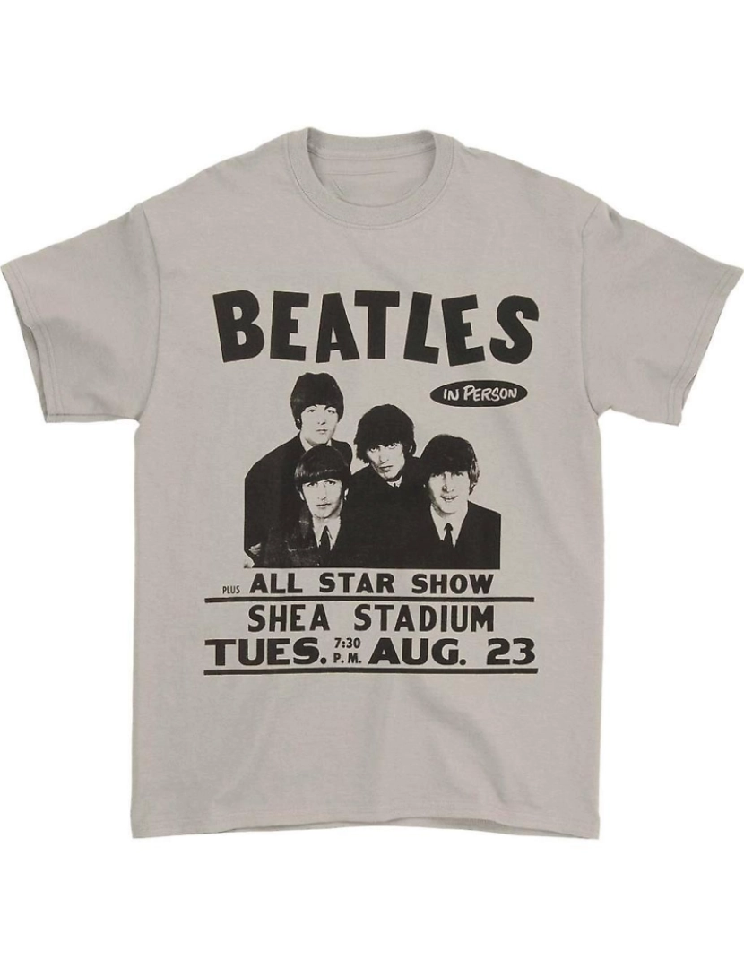 Rockinstone - T-shirt Estádio Shea dos Beatles