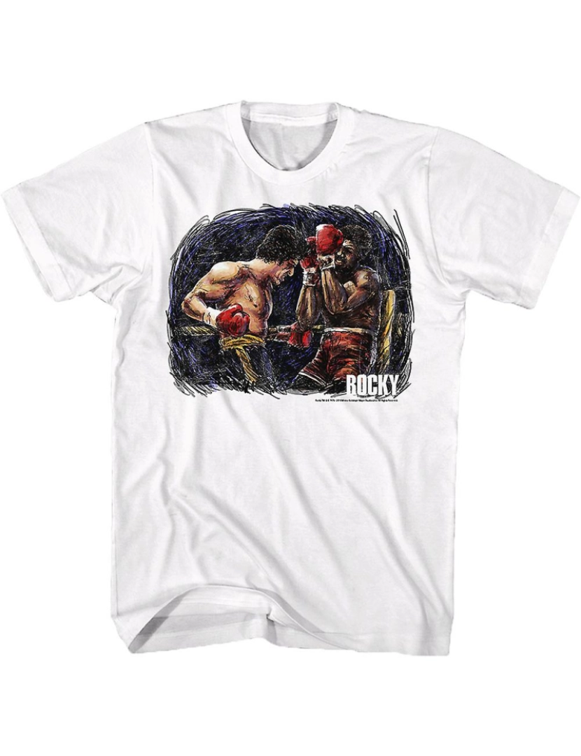 Rockinstone - T-shirt Balboa Creed Pintura Rochosa